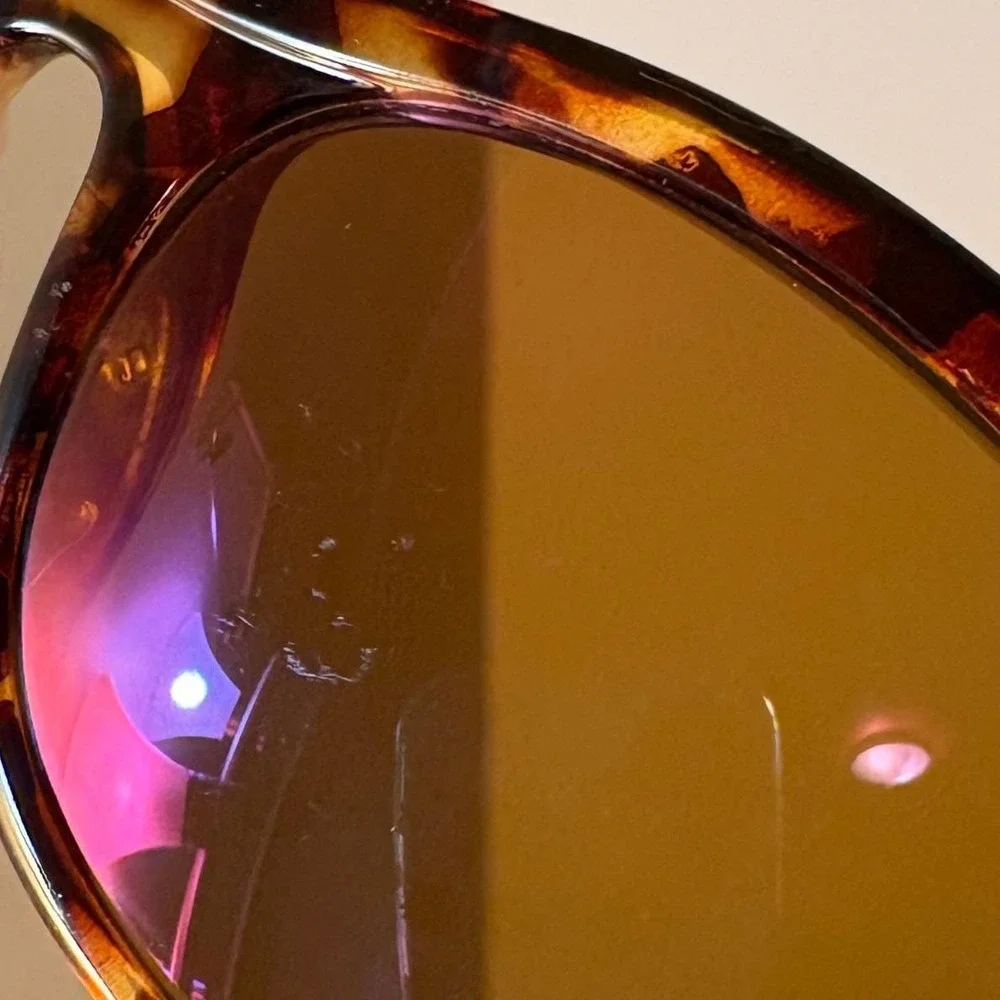 Revo 870 008 Wrap Tortoiseshell Sunglasses Brown Lens Classic Style 90s‎ Vintage